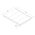 thumbnail image 3 of South Shore Step One Full Platform Bed, in Gray Oak, 3 of 7