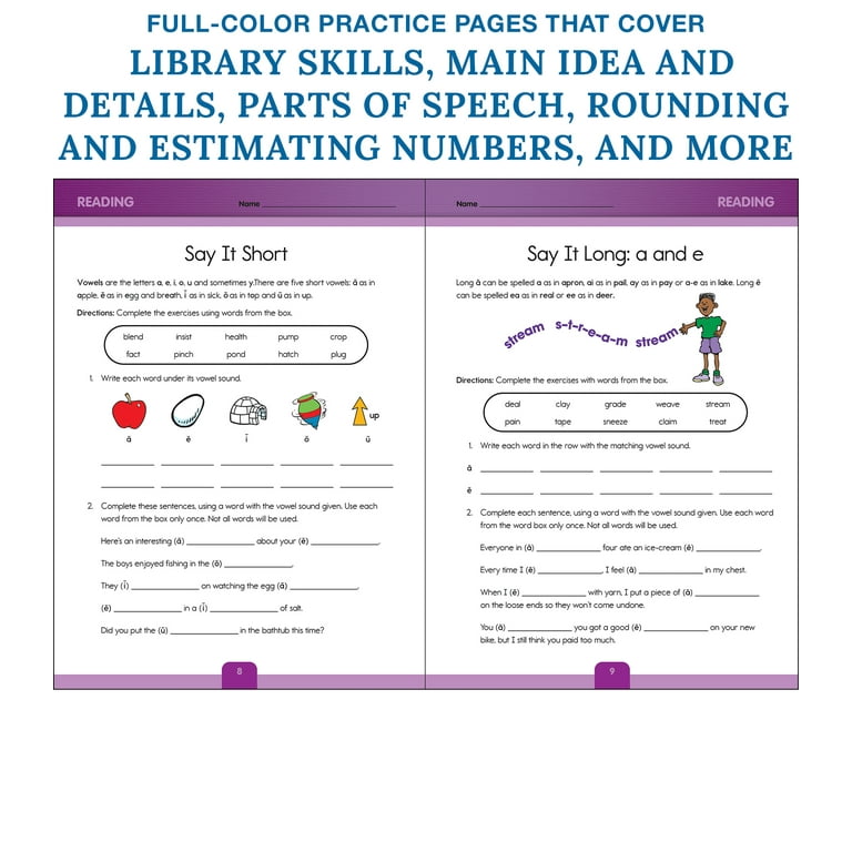 Thinking Kids Complete Book of Fourth Grade Workbook (256