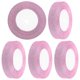 thumbnail image 1 of Glitter Gift Ribbons Gift Wrapping Ribbons for Parties Polyester Pink for Gift Wrapping 5rolls, 1 of 4