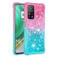 thumbnail image 2 of Funda para Xiaomi Mi 10T/10T Pro Transparente con Brillos Carcasa Protectora Antigolpes con Glitter Brillante, 2 of 5