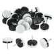 thumbnail image 1 of Uxcell 24-Pack Deslizadores de Muebles, Protectores de Pata de Silla de 1" para Pisos de Madera/Mesa/Silla/Pisos de Madera [Blanco], 1 of 1