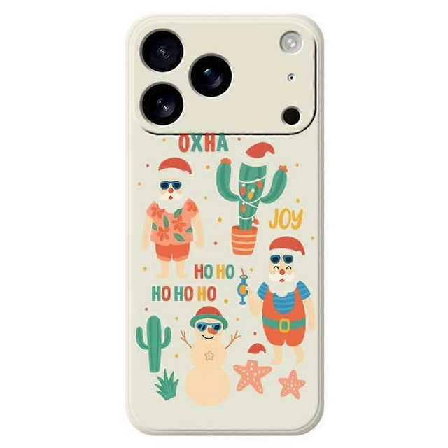 For iPhone 17 Pro Case Fun Playing Pattern Printing Straight Edge TPU Phone Back Cover -