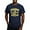 Navy, variant on - Ukrainian Boxing T Shirt - Men's Fitted T-Shirt