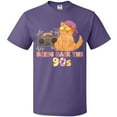 thumbnail image 3 of Inktastic Bring Back the 90s Cool Orange Cat T-Shirt, 3 of 5