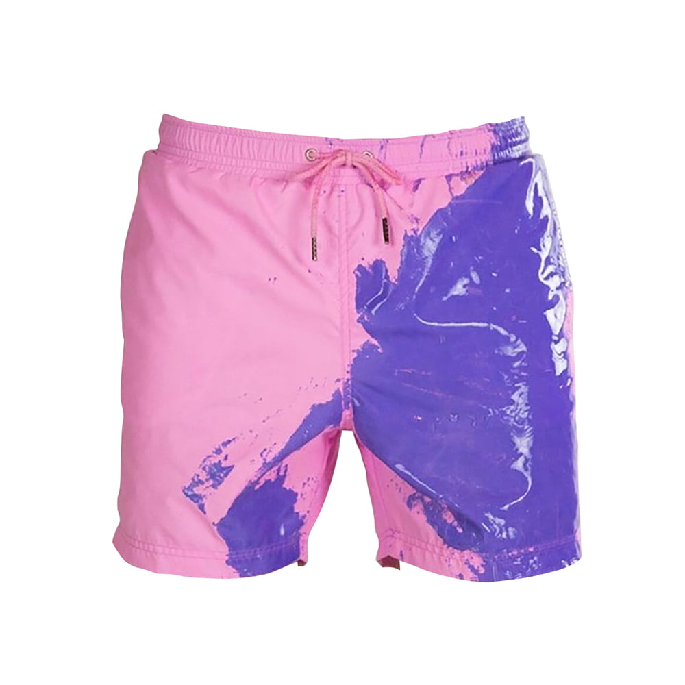 Anself - Color Changing Swimming Shorts Color Changing Swimming Trunks
