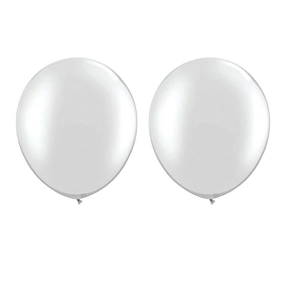 6pcs/pack 36-Inch Round Latex Balloons Large Decorative Balloons for Birthday Wedding Baby Shower Decoration(Clear)