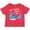 Red, variant on Inktastic My Papa Loves Me- whale shark Boys or Girls Toddler T-Shirt