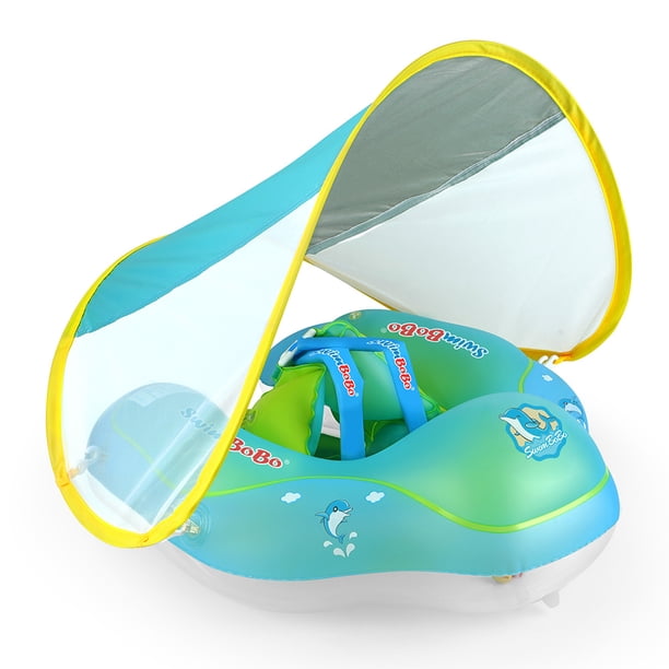 SwimBoBo Inflable Bebé Natación Flotador Bebé Natación Flotador Anillo Lindo Bebé Piscina Flotador Piscina