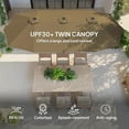 thumbnail image 3 of 13 ft. Extra Large Patio Umbrella, UPF30+ Double Umbrella Outdoor Patio with Easy Crank Handle, Vents for Garden, Pool, Lawn, 3 of 9