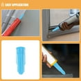thumbnail image 3 of SOPOTUTU Caulk Saver Sealer Sky-Blue PE for Doors and Windows Caulking 12Pcs 1.8In, 3 of 8