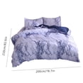 thumbnail image 2 of Juego de ropa de cama de marmoleado de 3 piezas, funda de edredón, juego de funda de almohada, dormitorio, habitación de invitados, funda nórdica, funda de almohada Speravity HA3042-08B, 2 of 7