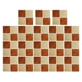 thumbnail image 2 of 18 piezas de pegatinas adhesivas de mosaico para azulejos de cocina, pegatinas de pared para la cintura, mural 7 7, 2 of 9