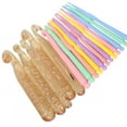 thumbnail image 5 of DIY Weaving Crochet,17Pcs Crochet Set Crystal Crystal Crochet Knitting Tool Rugged and Tough, 5 of 5