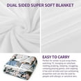 thumbnail image 3 of Custom Blanket with Text Picture Collage Customized Throw Blankets, Birthday Anniversary Wedding Gifts Personalized for Dad, Mom, Kids, Dogs, Friends or Couples Photo9 30"×40" Blankets, 3 of 5