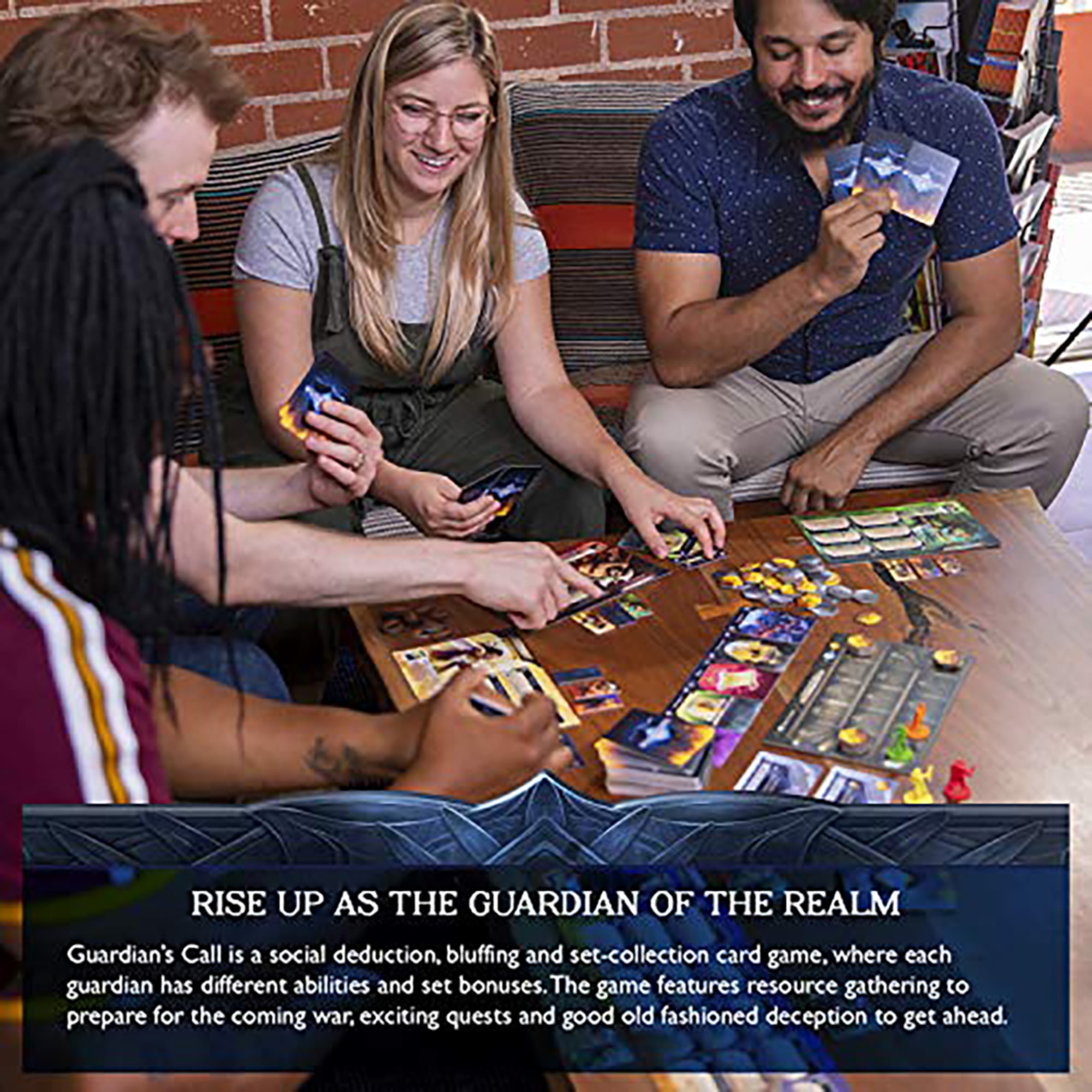 Guardian's Call - Skybound Games, A Bluffing & Deduction Fantasy Board Game, Ages 14+, 2-5 Players