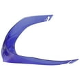 thumbnail image 3 of Motorcycle Helmet Rear Spoiler PC Trim Parts Helmets Spoiler Replacement for Grp Helmet Rear Spoiler for GP Knife Shape Blue, 3 of 9