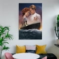 thumbnail image 6 of Titanic Classic Movie Poster Canvas Art Poster Bedroom Decor Posters Poster Decorative Painting Canvas Wall Art Living Room Posters Bedroom Painting, 6 of 8