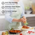 thumbnail image 6 of Anjali 5-Piece Kitchen Tool Set with Chopping Board, Knife, Peeler, Grater & Pizza Cutter, Multi-Use Cooking Prep Tools, 6 of 7