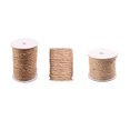 thumbnail image 2 of Cuerda de yute hecha a mano para bricolaje, paquete de jardinería, poste para rascar para mascotas, cuerda de yute para manualidades, 4 mm, 20 m seitruly HA5209-01B, 2 of 6