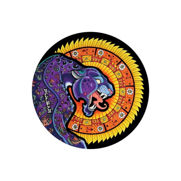Pulsar DabPadz Round Dab Pad Psychedelic Jungle / 5"