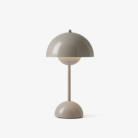 

Paddestoel Bloemknop Oplaadbare Led Tafellampen Desk Night Voor Slaapkamer Eetkamer Touch Nachtlampje Eenvoudige Moderne Decoratie