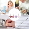 thumbnail image 6 of 20 Pcs Paw Print Needles Threader 304 Stainless Steel Wire Loop DIY Needle Threader Hand Sewing Tool Sewing Thread DIY Tools with Alloy Pendants with Box for DIY Sewing Crafting, 6 of 6