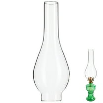 Oil Lamp Glass Lamp Shade Clear Kerosene Lamp Chimney Kerosene Lamp Cover Replacement