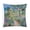 Pattern-2, variant on Pillowcase Shabby Chic Rose Floral on Vintage Wood Background Outdoor Square Pillow Cushion Cases 16"x16" Pillows for Couch Sofa Patio Furniture Home Decor Wildflower Garden Floral Decor Pillows