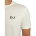 thumbnail image 4 of EA7 Chest Logo T-Shirt, White, 4 of 5