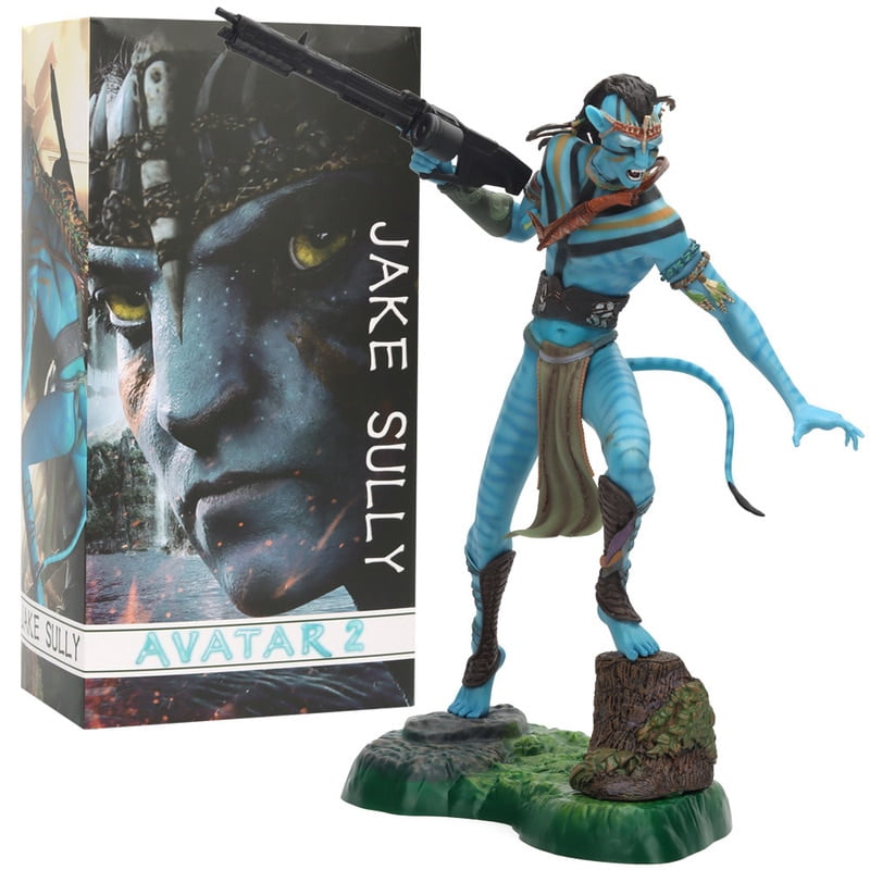 Disney 1:6 Avatar 2 Neytiri Statue Jake Sully Action Figure