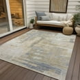 thumbnail image 6 of Addison Rugs Chantille Indoor/Outdoor Transitional Blocks Ivory Washable Rectangle Rug, 10' x 14', 6 of 6
