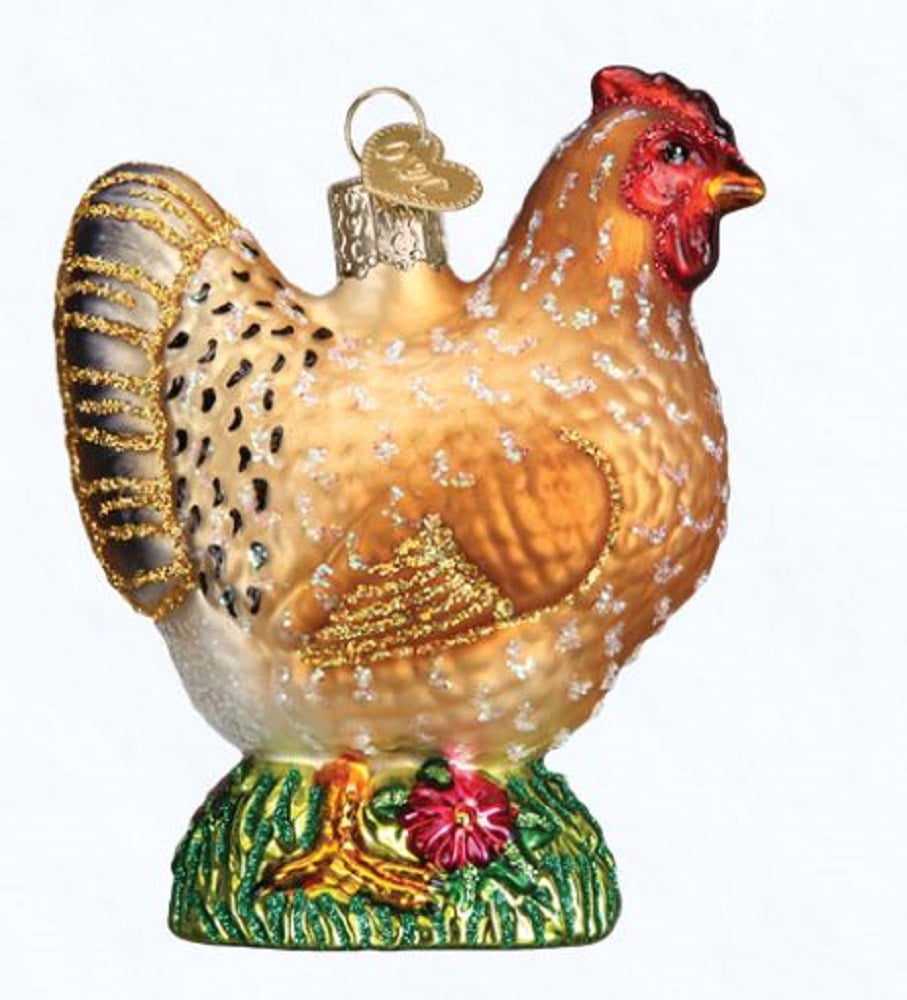 Old World Christmas 16115 Ornament Spring Chicken