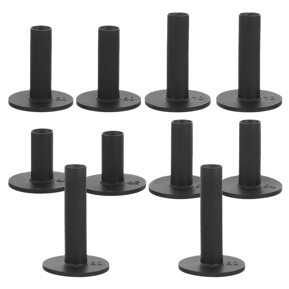 ELAYARD 10Pcs Silicone Golf Tees Ball Holder Sturdy Lightweight for Outdoor Golf Course Use