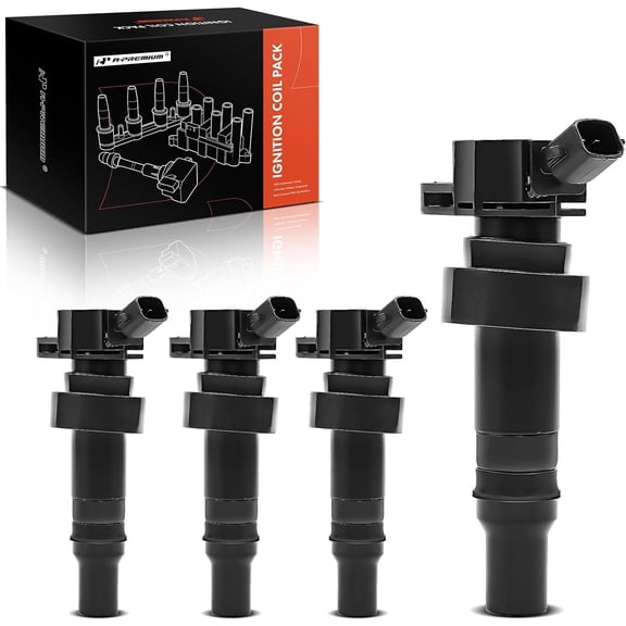 A-Premium Ignition Coil Pack Replacement for Hyundai Accent 2012-2017 Veloster Kia Rio Soul 2012-2016 l4 1.6L 4-PC Set