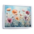 thumbnail image 2 of Designart Meadow framed wall Art, Meadow curious Meadowscape , meadow framed wall art decor, Multi-Color Traditional White Framed Wall Art, 40x30 inches White Color Frame, 2 of 5