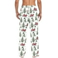 thumbnail image 4 of Men's Pajama Pants Christmas Tree on Truck Cotton Long Sleepwear Lounge Pants XL, 4 of 7