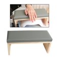 thumbnail image 3 of Manicure Hand Rest Cushion / Hand Mat Holder Nail Art Wrist Cushion Home DIY Gray Table, 3 of 8