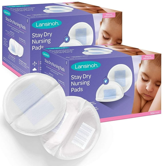Almohadillas Desechables Lansinoh Stay Dry para la Lactancia Materna, 200 Unidades