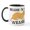 White/Black Inside, variant on CafePress - Because I'm The Weasel Mug - 11 oz Ceramic Mug - Novelty Coffee Tea Cup