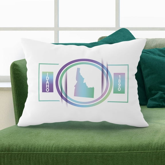 Personalized Idaho Pillow Case