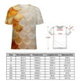 thumbnail image 2 of Mermaid Fish Scales T Shirts Basic T-Shirt Short Sleeve Ladies Tee Shirt Summer Graphic Clothing, 2 of 6