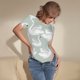 thumbnail image 3 of Fotbe White Birds Body de Mujer con Cuello Redondo y Mangas Cortas, Sin Mangas Ajustado, Suave, Cómodo y Básico-Medium, 3 of 7