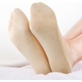 thumbnail image 6 of 6 Pairs Nude Women's No Show Socks, Nylon Ultra Low Cut Non-Slip Thin Liner Socks, Invisible Socks for Flats, 6 of 6
