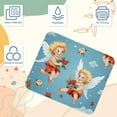 thumbnail image 3 of Cupid Square Printed Desk Mat Gaming Mouse Pad Non-Slip Rubber Bottom 8.3x9.8 Inch - Suitable for Office and Gaming, 3 of 6