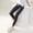 P-Black, variant on Ulitacool Girl'S Pants High Waist V Suspender Romper Solid Color Loose Romper With Pocket Features: Wide Leg Slacks Classic Clothes Black 3-4 Years