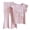 sets144-Light Purple, variant on Girls Summer Two Piece Set with Ruffled Sleeve Vest and Flared Pants Cartoon Print Breathable Cotton Childrens Clothing,Sizes 7-8 Years