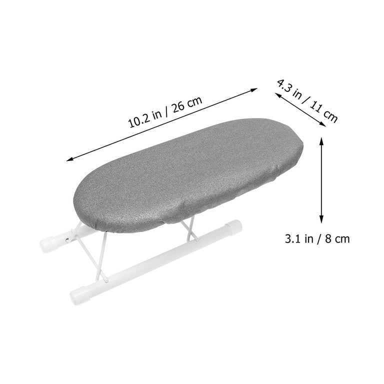Mini Ironing Board Compact Heavy Duty Space Saving Small Iron Board  Foldable for Laundry Room Dorm Apartment Sewing Room Sleeves - AliExpress