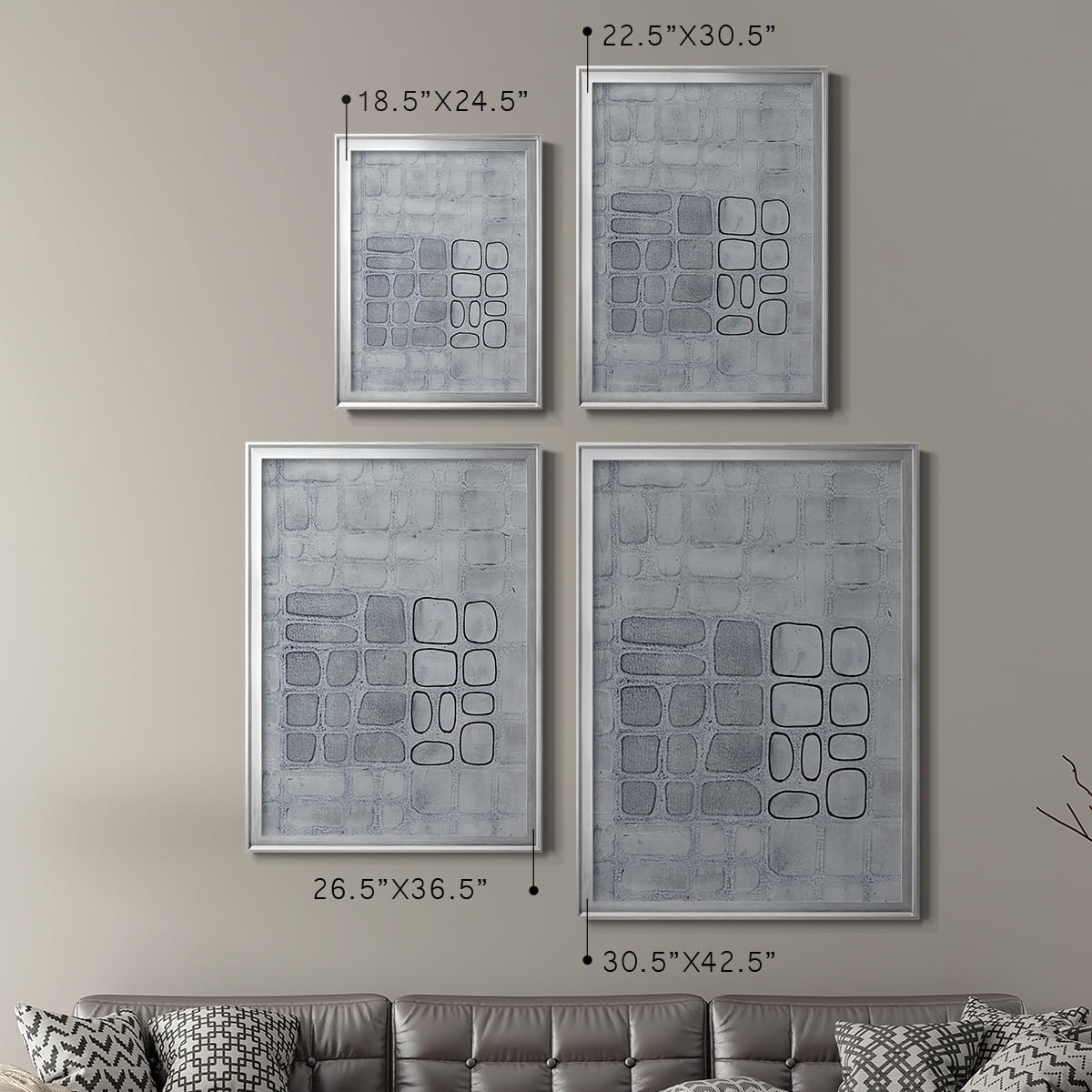 Lumen Colour II Premium Framed Print, in Gold, Black, or Silver - Ready to Hang