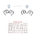 thumbnail image 4 of Puzzles Metálicos De Juguete Puzzles Mentales 15 Piezas Alambre Alambre Metálico Teaser Educativo Educación, 4 of 8