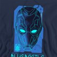 thumbnail image 2 of Blue Beetle (2023) Large Mask Unisex Adult Pull-Over Hoodie, 2 of 6